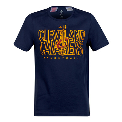 Adidas Camiseta Youth 3 NBA Cleveland Cavaliers (Navy/Yellow)