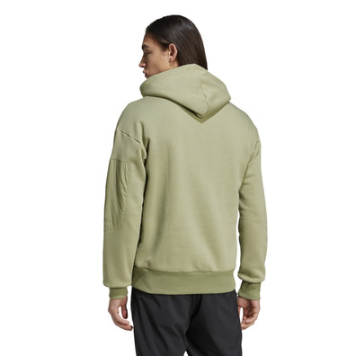 Adidas City Escape Fleece Hoodie "Tent Green"