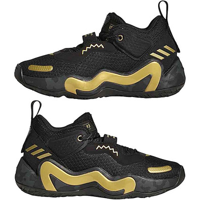 Adidas D.O.N. Issue 3 Jr. "Ring Black-Gold"