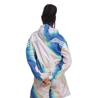 Adidas Future Icons Woven Windbreaker "LucBlue"