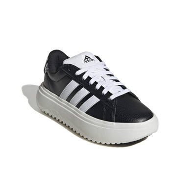 Adidas Grand Court Platform "Core Black"