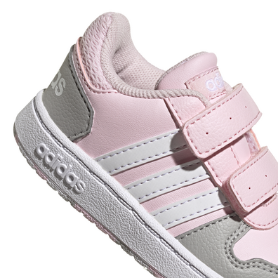 Adidas Hoops 2.0 CMF Infants "Clear Pink"