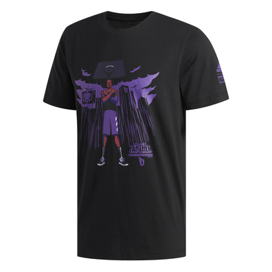 Adidas Marvel Dame Panther Black Tee