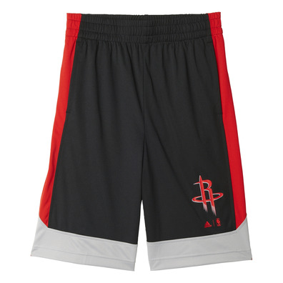 Adidas NBA Short Junior Winter Hoops Houston Rockets (Black/Red)