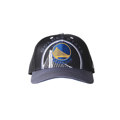 Adidas NBA Warriors Cap (black/blue/yellow)