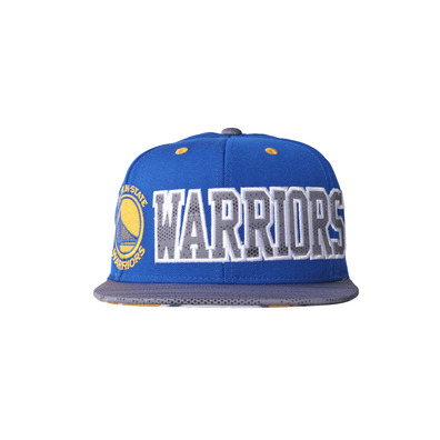 Adidas NBA Warriors Flat Brim Cap (blue/yellow/white)