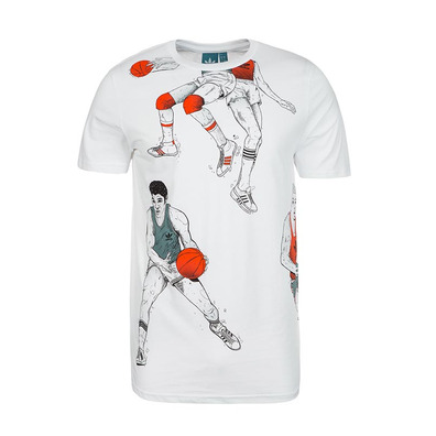 Adidas Originals Allover Basketball Tee (white)