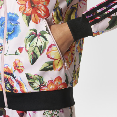 Adidas Originals Floralita Superstar Track Top "The Farm" (multicolor)