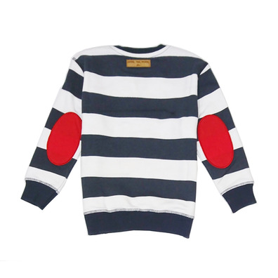 Amor Por Favor Junior Striped Sweatshirt