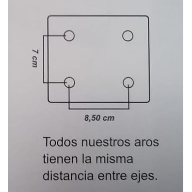 Aro Basket Basculante Deluxe 20 mm (2 muelles)