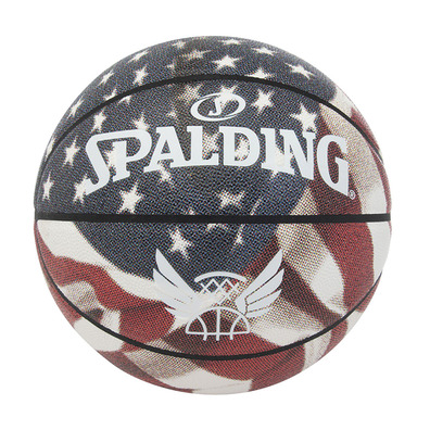 Spalding Trend Stars Stripes Sz5 Rubber Basketball