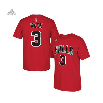 T-shirt Adidas D Wade #3# Chicago Bulls