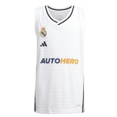 Real Madrid Basketball Junior Home Jersey "White"