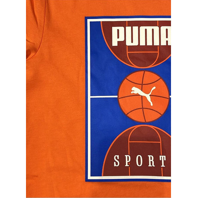 Camiseta Puma basket BPPO Jr "Hot Heat"