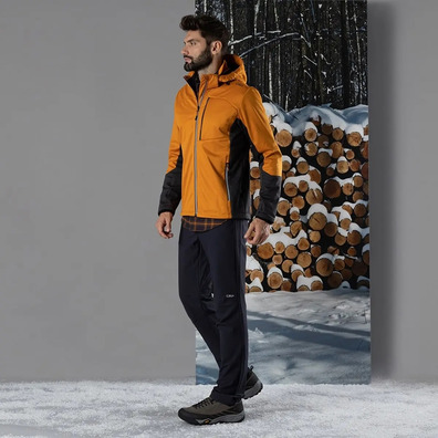 Campagnalo Ripstop Jacket with detachable hood "Zucca"