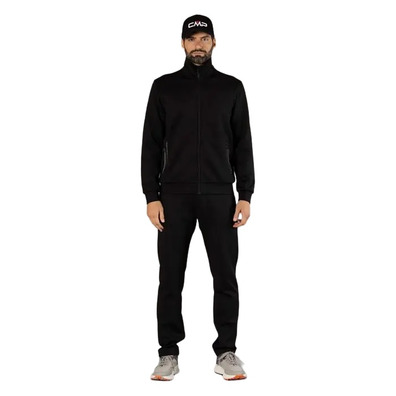 Campagnolo Men's Jacket in tech fleece "Black"