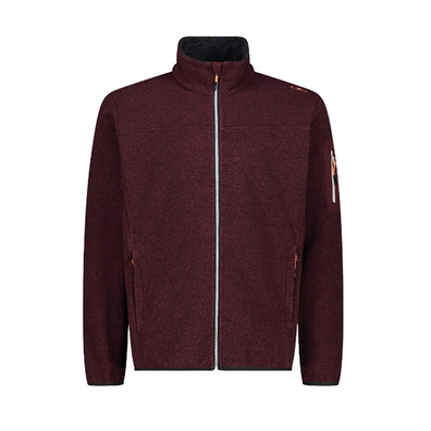 Campagnolo Men's Jacquard Knit-Tech Fleece "Burgundy"