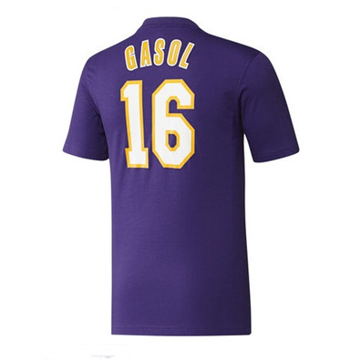 Camiseta Gametime Gasol Lakers (purple)