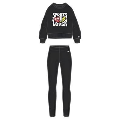 Champion Crewneck Suit "Black"