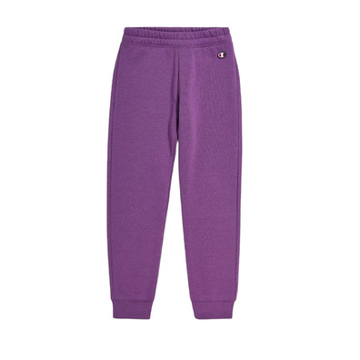 Champion Girls' Lightweight Brushed Fleece Joggers "Purple"