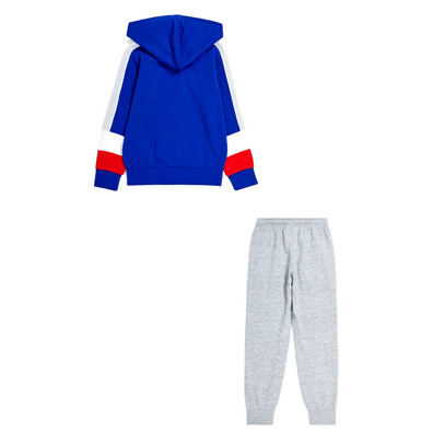 Champion Kids Colour Block Logo USA Tracksuit "Nautical Blue"