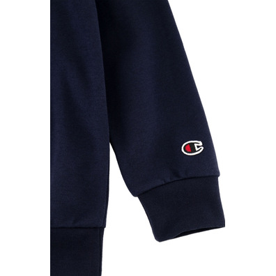 Champion Kids Graphic Fleece Hoodie "Dark Blue"