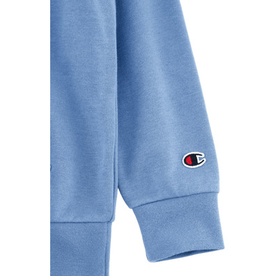 Champion Kids Graphic Fleece Hoodie "Teal Blue"