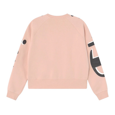 Champion Girls Legacy Logo Crewneck Sweatshirt