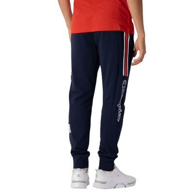 Champion Legacy Basketball Contrast Details Fleece Joggers "Navy"