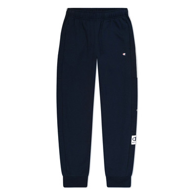 Champion Legacy Basketball Contrast Details Fleece Joggers "Navy"