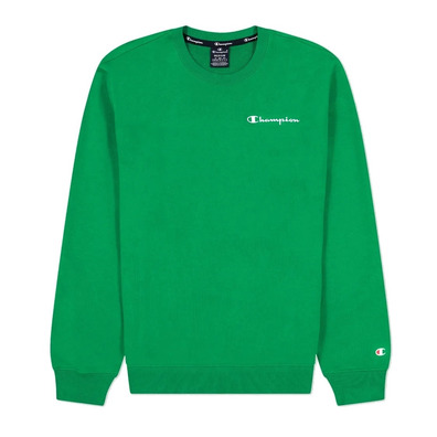 Champion Legacy Small Script Terry Cotton Sweatshirt "Green"