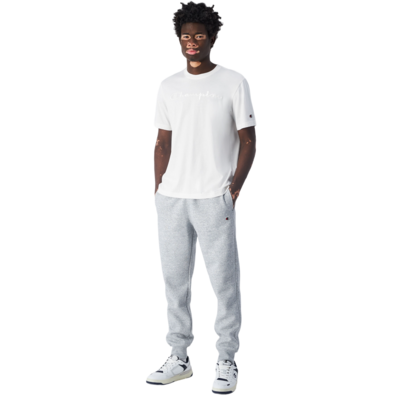 Champion Ribbed Cuffs Fleece Slim Fit Joggers "Light Grey"