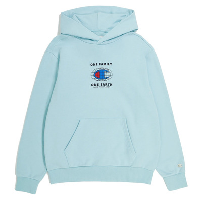 Champion Rochester Future Care Hooded Sweatshirt  "Pale Turquoise"