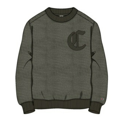 Champion Rochester Garment-Dyed Heavy Fleece Sweatshirt "Olive Green"