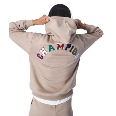 Champion Rochester Wms Bookstore Heavy Fleece Hoodie "Beige"