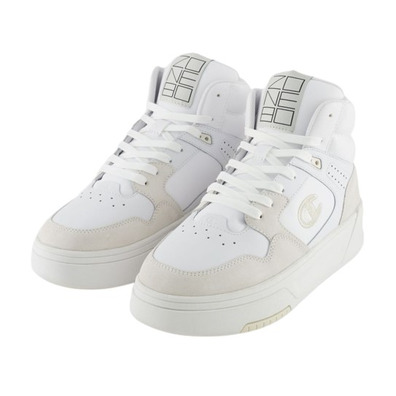 Champion Rochester Z80 Leather Hi Plataform SL Mid Wmns "White"