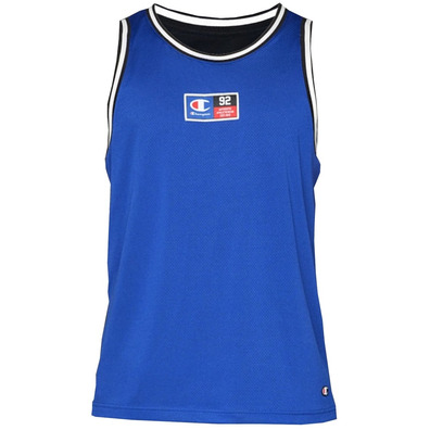 Champion Sport Lifestyle Basketball Reversible Mesh Tank Top "Black-Blue"