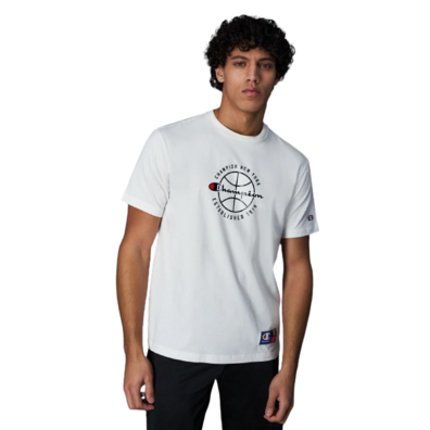 Champion Sport Lifestyle Basketball Stretch Cotton T-Shirt "White"