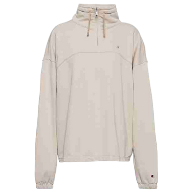 Champion Wmns Half Zip Sweatshirt "Beige"