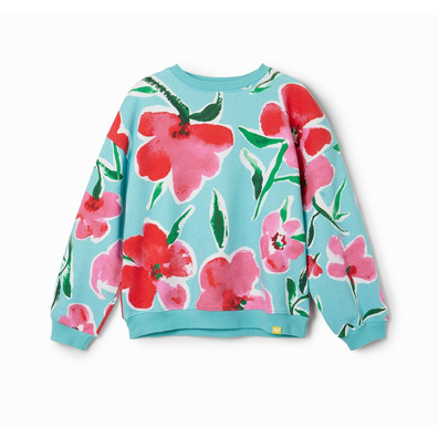 Desigual Floral Oversize Sweatshirt "Flowers"