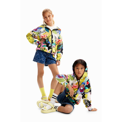 Desigual Junior Smiley Originals Sweatshirt "Multicolor"