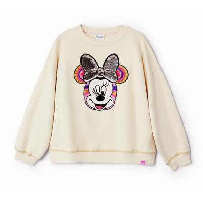 Desigual Minnie Mouse sweatshirt "Beige"