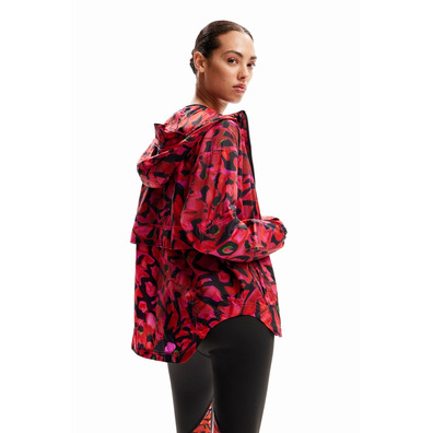 Desigual Short Butterfly Sport Jacket "Carmine"