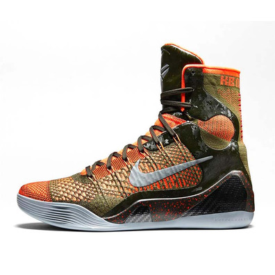 Kobe 9 Elite "Strategy Sequoia" (303/sequoia/naranja/gris)