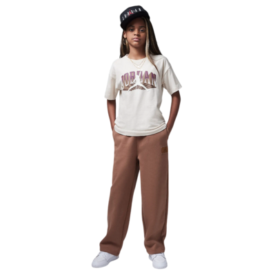 Jordan Girls JDB Push Through Graphic T-Shirt "Legend LT Brown"