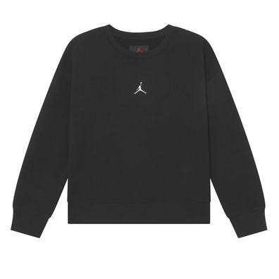 Jordan Girls Jumpman Essentials Crew Sweater "Black"