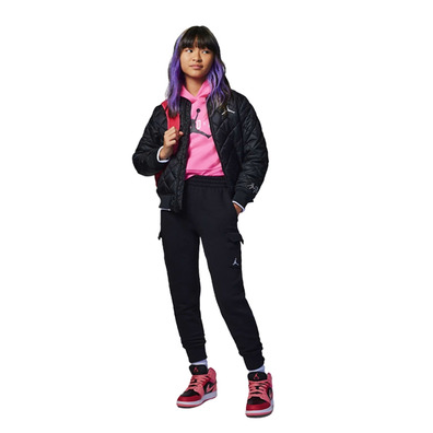 Jordan Girls Jumpman Logo Sustainable Hoodie "Pink"