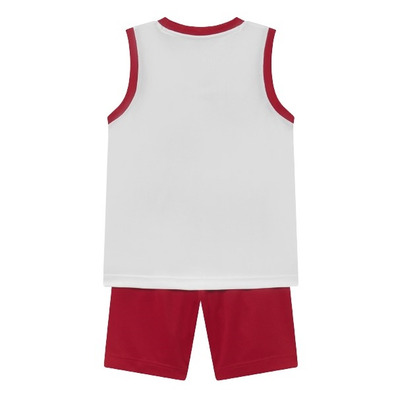 Jordan Infants HBR DNA Muscle Tank and Short "Gym Red-White"