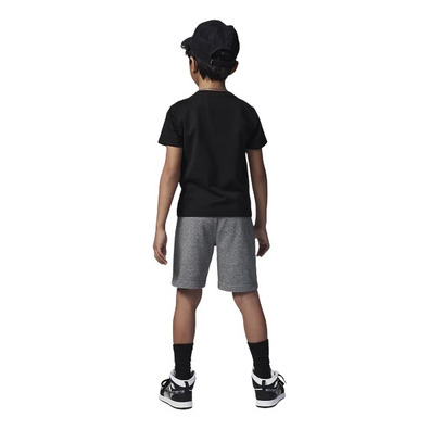 Jordan Infants Jumpman Jumbo Tee Short Set "Carbon-Black"