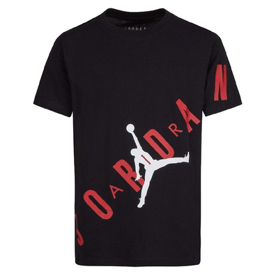 Jordan Infants Jumpman Stretch Graphic Tee "Black-Red"